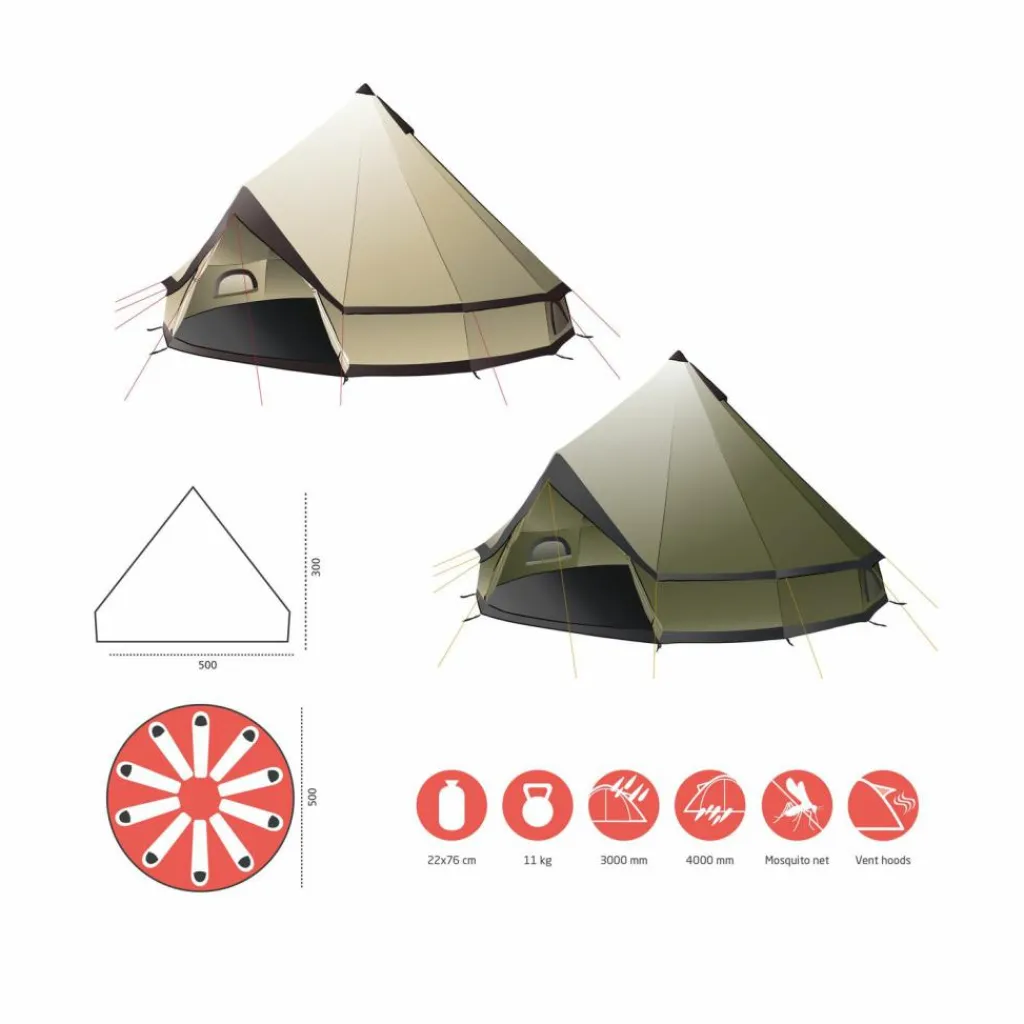 Clearance · INDIANA 10 Zelte