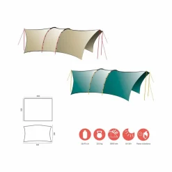 Discount · TAHUTA SHELTER 5 Damen Camping|Camping