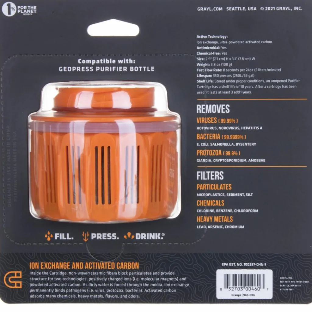 Online · Geopress Purifier Cartridge Damen Trinkzubehör|Trinkzubehör