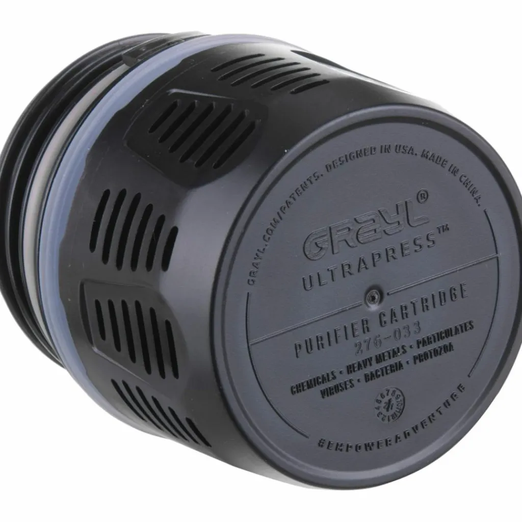 Grayl Trinkzubehör|Trinkzubehör<· Ultrapress Purifier Cartridge black
