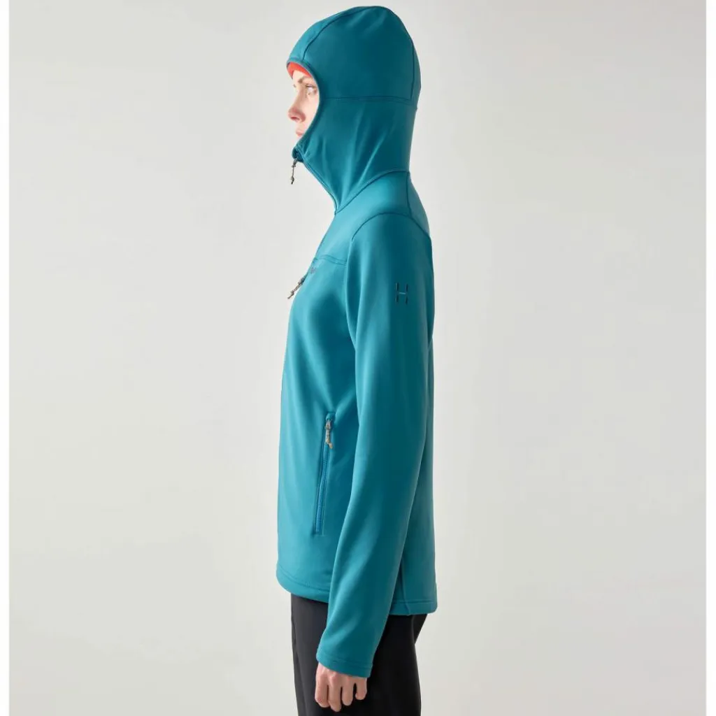 Haglöfs Fleecejacken<· Rosson mountain teal