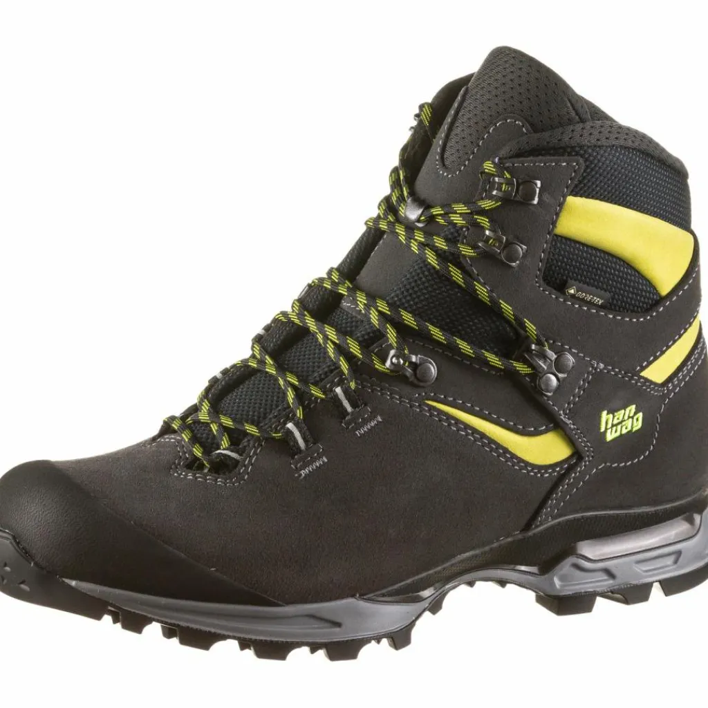 Hanwag Wanderschuhe<· GTX Tatra Light asphalt-yellow