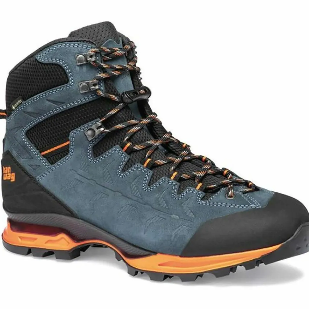 Hanwag Wanderschuhe<· Makra Trek GTX Rauchblau