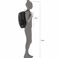 HEAD Tennis|Rucksäcke<· Base 17L black-orange