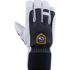 Hestra Skihandschuhe<· Army Leather Patrol - 5 finger charcoal