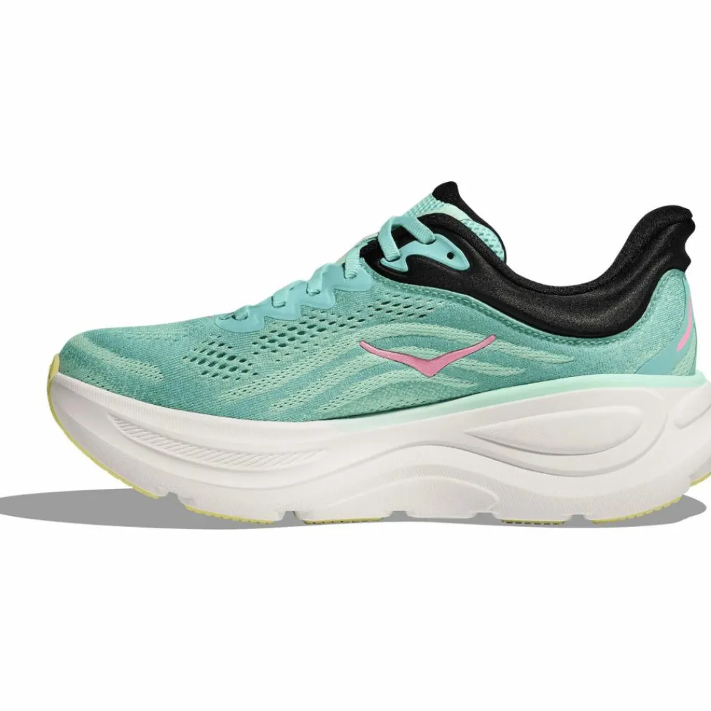 HOKA Laufschuhe<· Bondi 9 blue spark-mint fluorite
