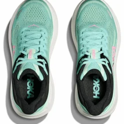 HOKA Laufschuhe<· Bondi 9 blue spark-mint fluorite
