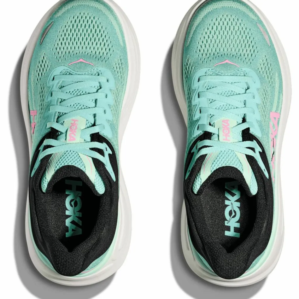 HOKA Laufschuhe<· Bondi 9 blue spark-mint fluorite