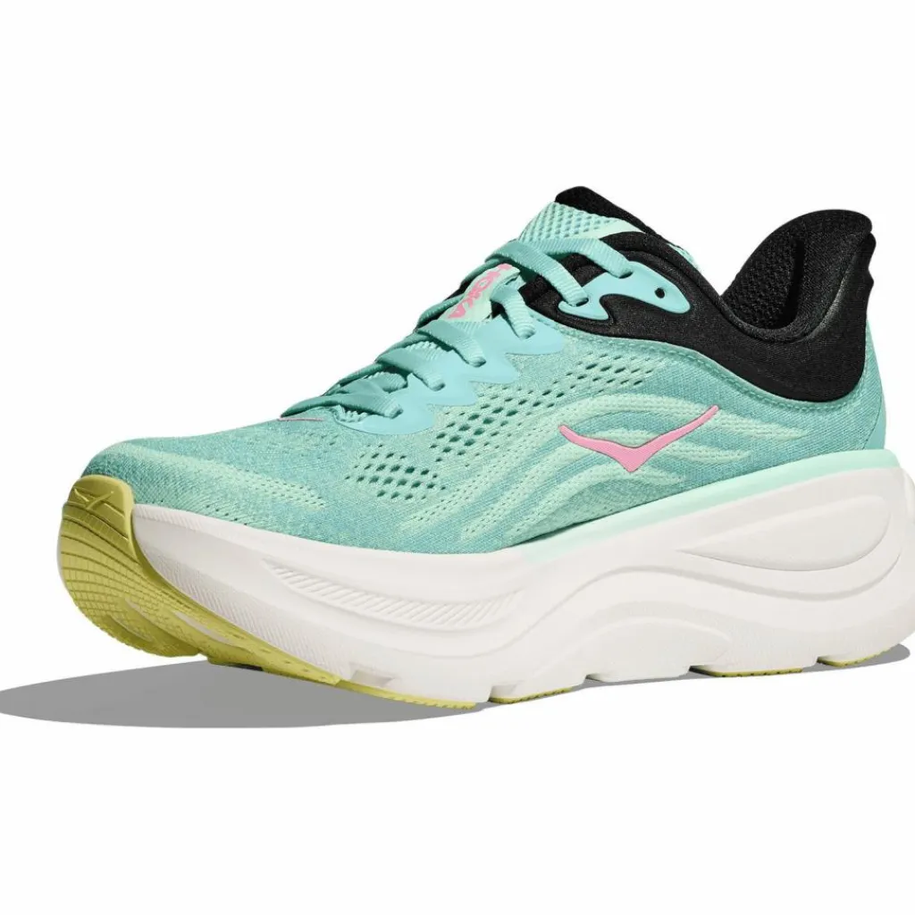 HOKA Laufschuhe<· Bondi 9 blue spark-mint fluorite