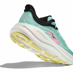 HOKA Laufschuhe<· Bondi 9 blue spark-mint fluorite