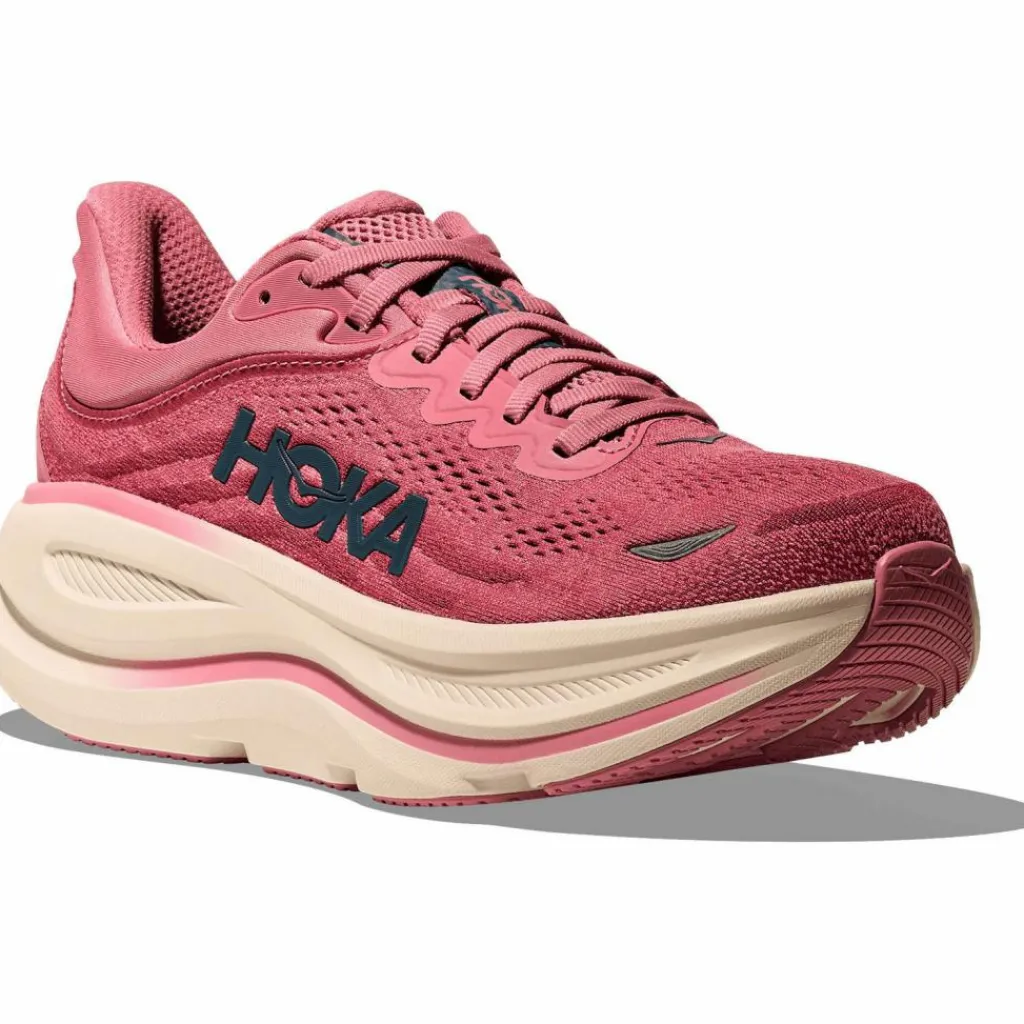 HOKA Laufen|Laufschuhe<· BONDI 9 lingonberry-cranberry