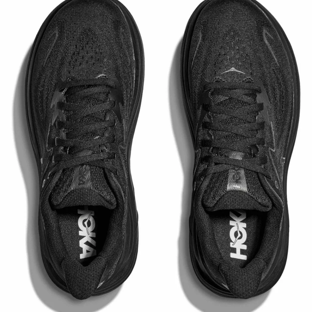 HOKA Laufen|Laufschuhe<· CLIFTON 10 black-black