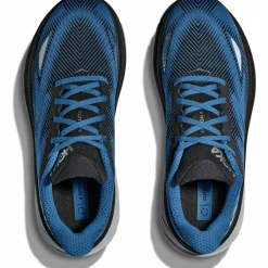 HOKA Laufen|Laufen<· GTX Clifton 9 GTX black - foggy night