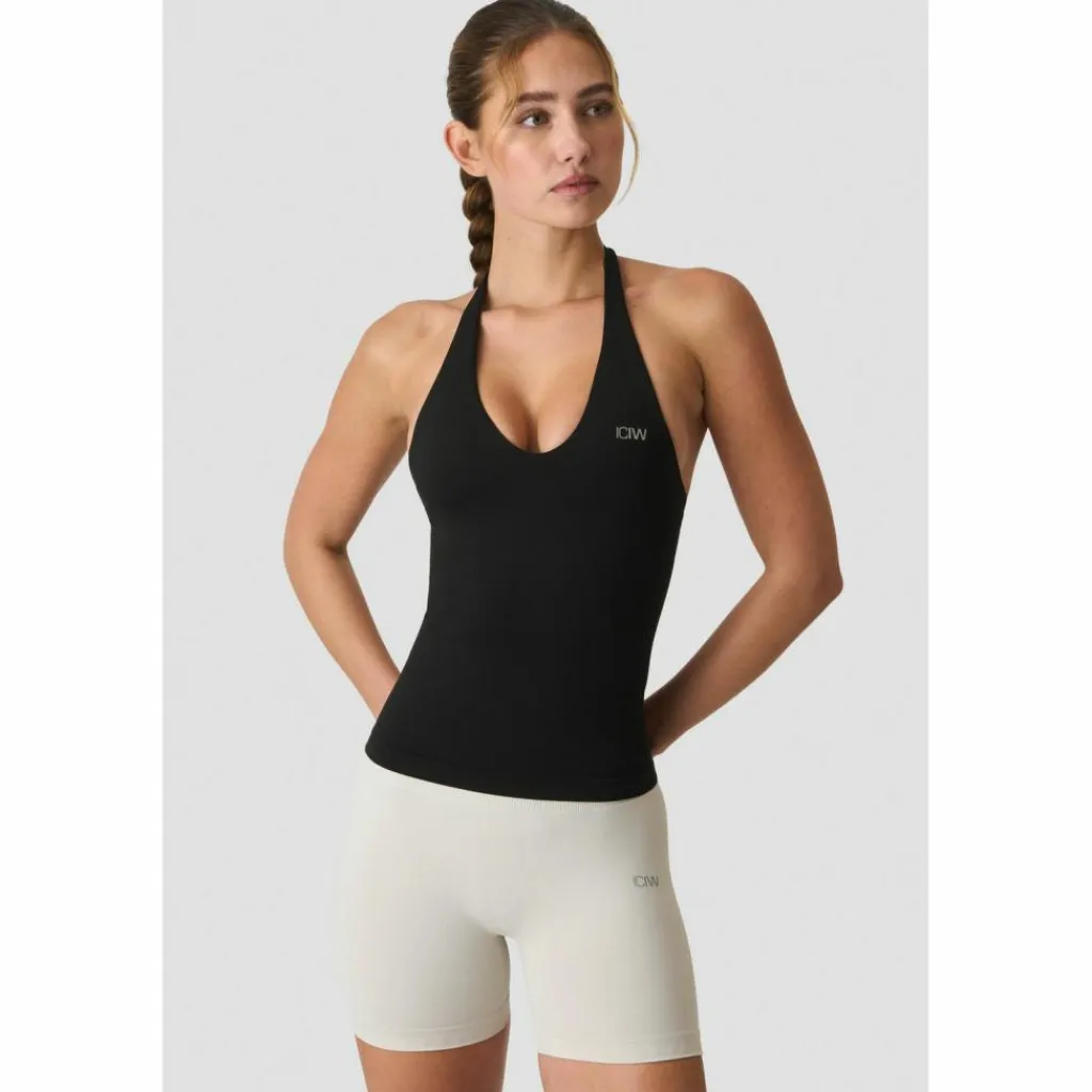 ICANIWILL Tops & Tanks<· Define black