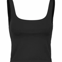 ICANIWILL Tops & Tanks<· Smooth Seamless 2-in-1 black