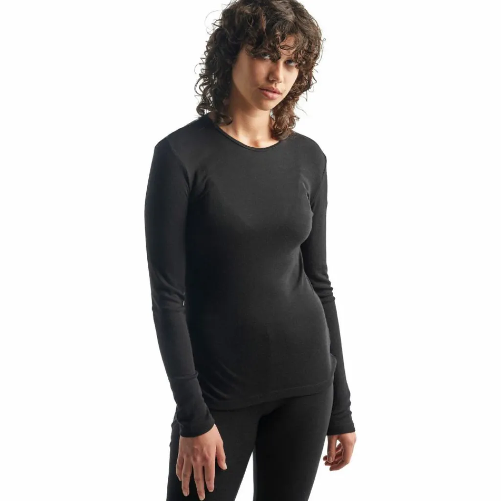 Icebreaker Shirts<· Merino 175 Everyday black