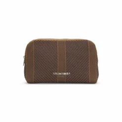 Ilse Jacobsen Taschen<· KNITTY02 Dark Indigo Buckthorn Brown