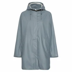 Ilse Jacobsen Regenjacken<· RAIN151 Grey Blue