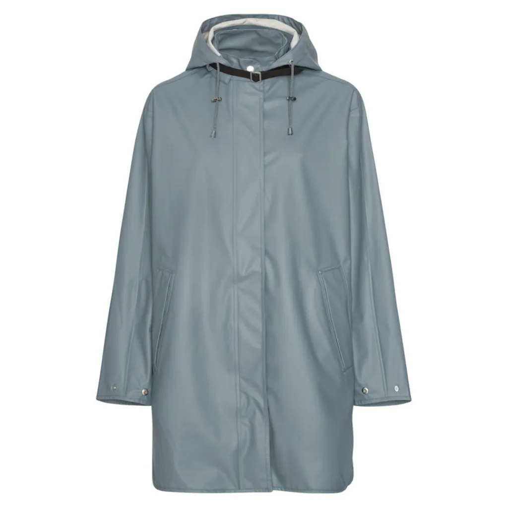 Ilse Jacobsen Regenjacken<· RAIN151 Grey Blue