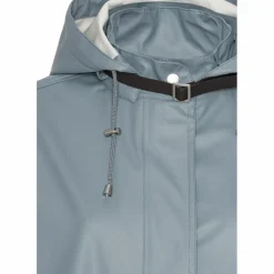 Ilse Jacobsen Regenjacken<· RAIN151 Grey Blue