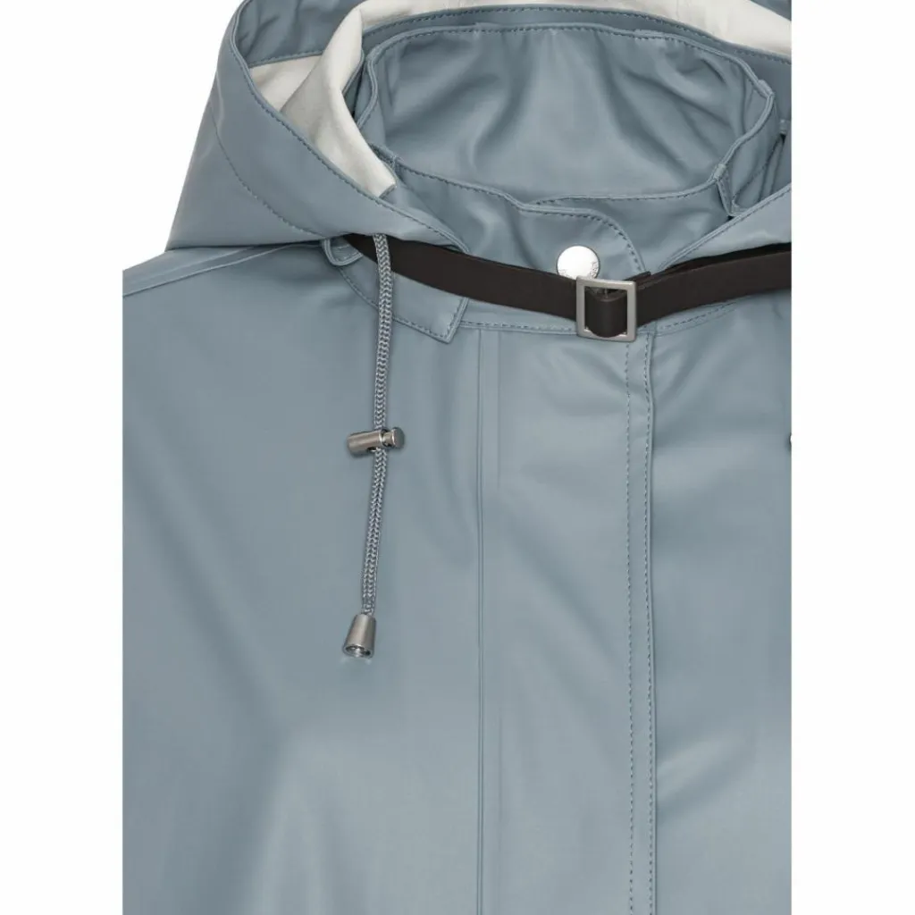 Ilse Jacobsen Regenjacken<· RAIN151 Grey Blue
