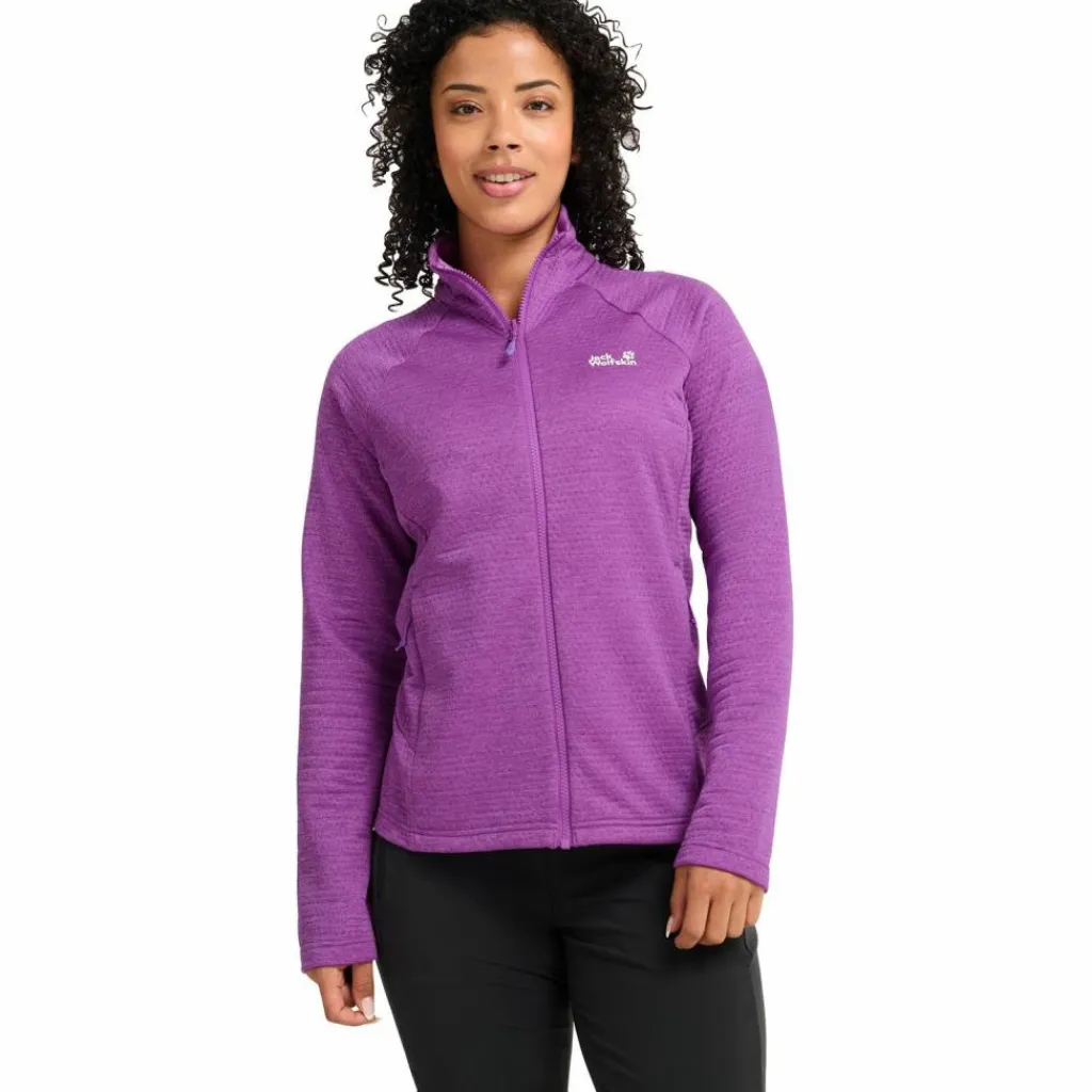 Jack Wolfskin Fleecejacken<· ANYTRAIL FZ W freesia