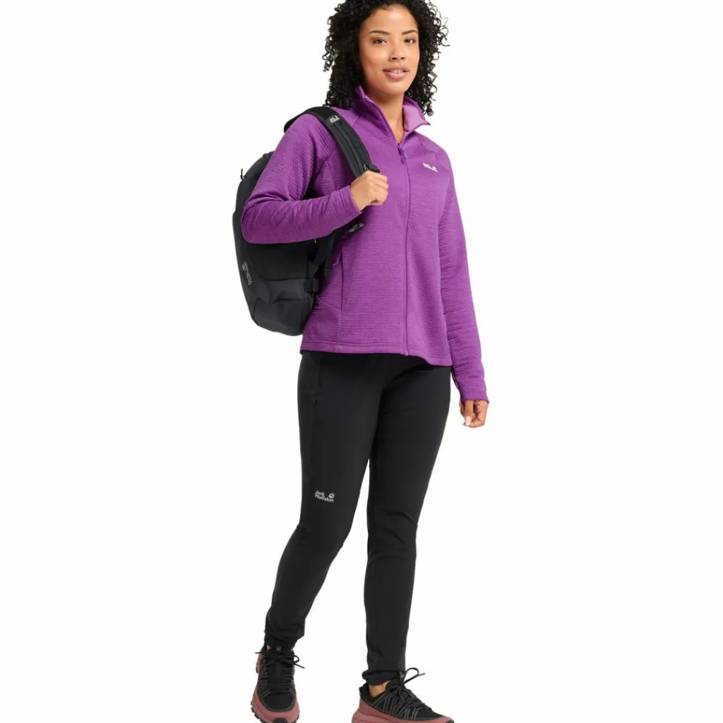 Jack Wolfskin Fleecejacken<· ANYTRAIL FZ W freesia