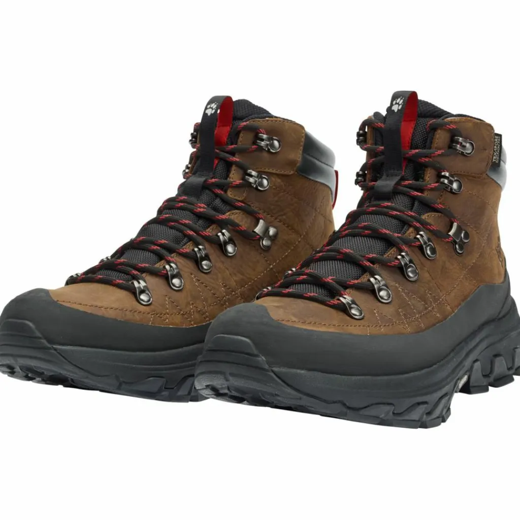 Jack Wolfskin Wanderschuhe<· APEX HIKE PRO LTH TEXAPORE MID M fawn