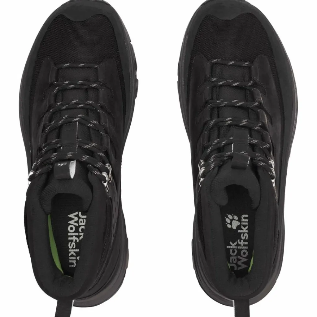 Jack Wolfskin Wanderschuhe<· APEX HIKE TEXAPORE MID M black