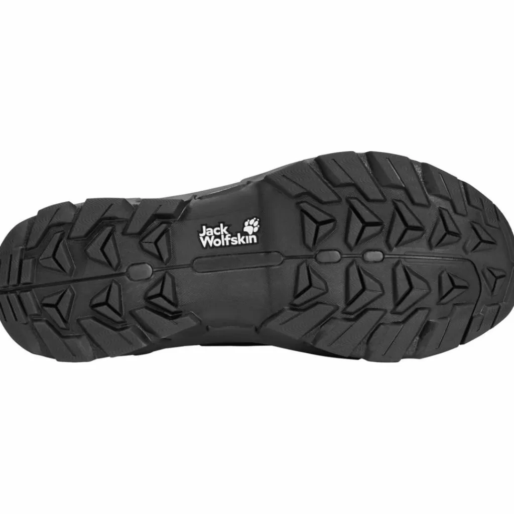 Jack Wolfskin Wanderschuhe<· APEX HIKE TEXAPORE MID M black