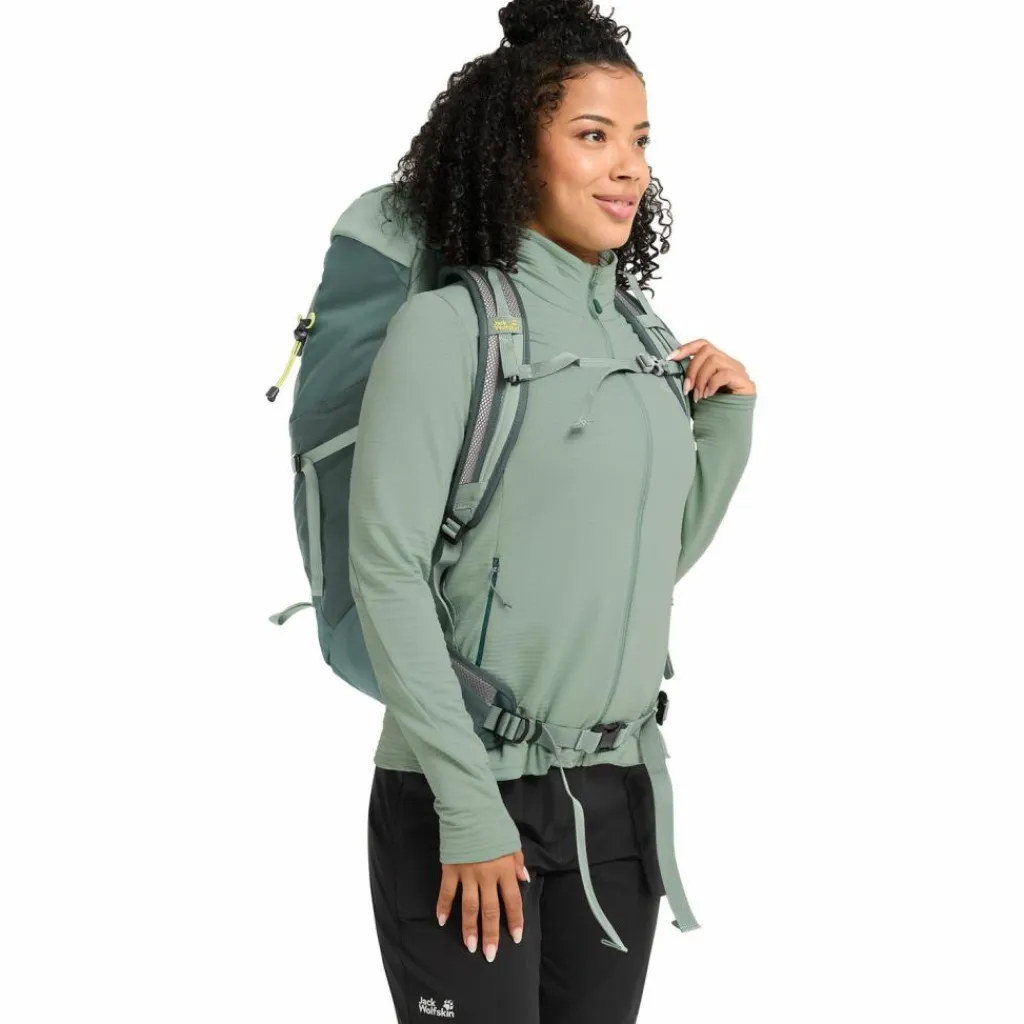 Jack Wolfskin Rucksäcke|Rucksäcke<· ASTRO VENT 30 green zinnia