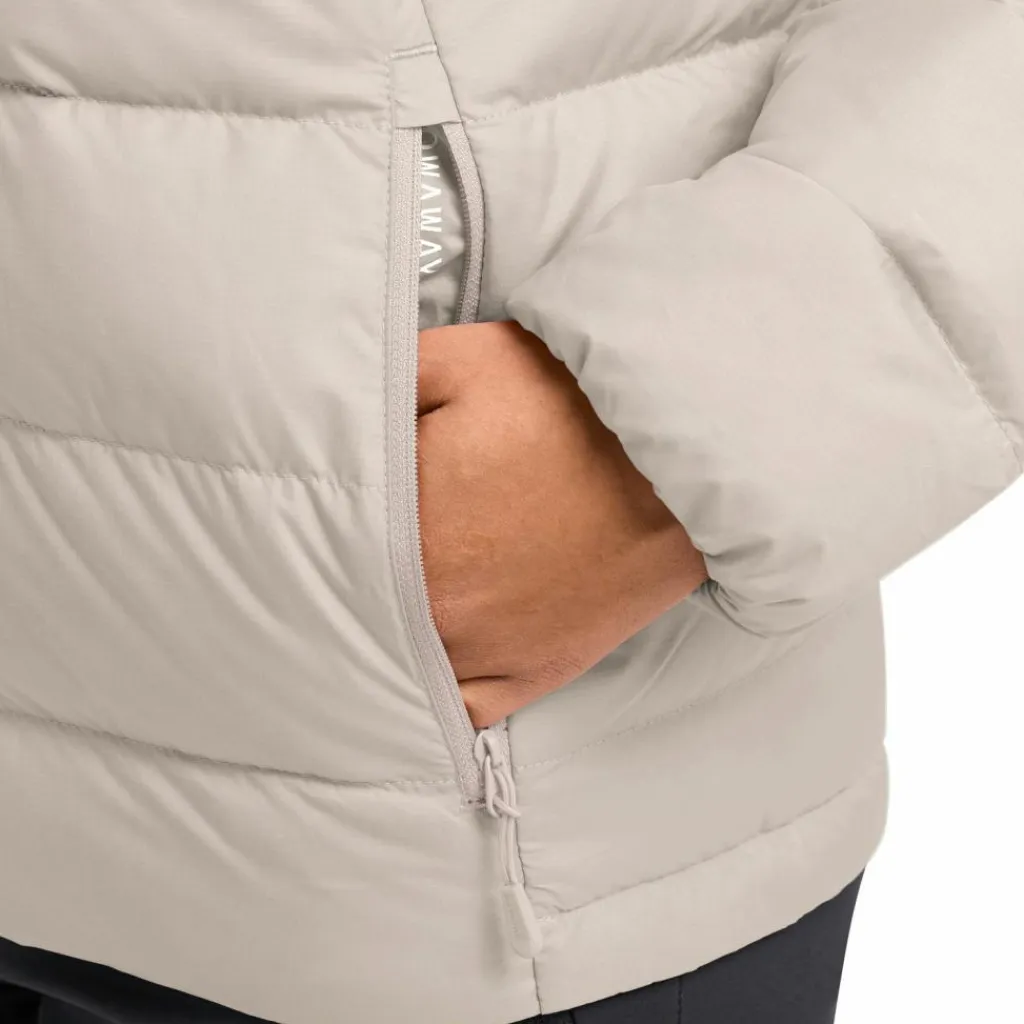 Jack Wolfskin Winterjacken<· ATHER DOWN HOODY W pale sand