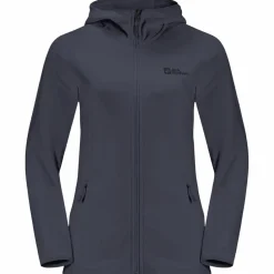 Jack Wolfskin Fleecejacken<· BAISELBERG HOODED FZ W graphite