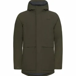 Jack Wolfskin Camping|Camping<· COLD CAMP COAT M obsidian moss