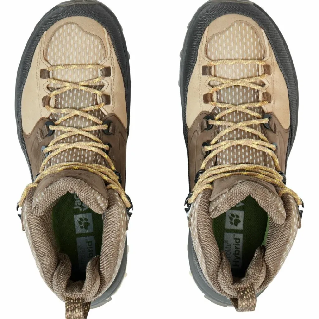 Jack Wolfskin Wanderschuhe<· CYROX TEXAPORE MID W sand storm