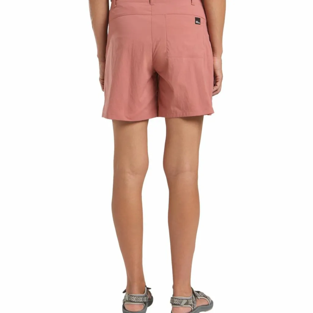Jack Wolfskin Camping|Camping<· DESERT SHORTS W mineral red