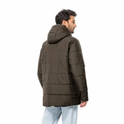 Jack Wolfskin Mäntel|Winterjacken<· DEUTZER LONG JKT M cold coffee