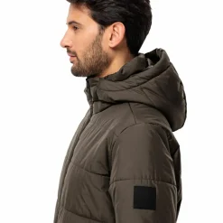 Jack Wolfskin Mäntel|Winterjacken<· DEUTZER LONG JKT M cold coffee