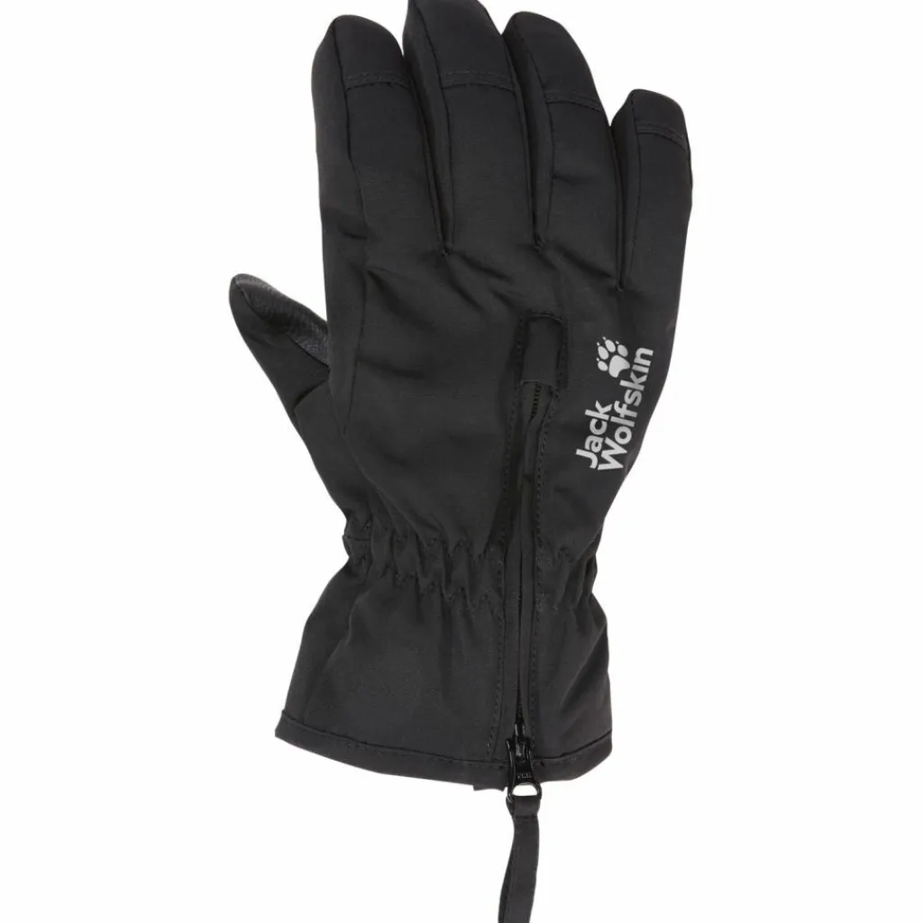 Jack Wolfskin Handschuhe<· EASY ZIP GLOVE K black