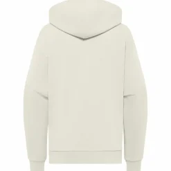 Jack Wolfskin Camping<· ESSENTIAL HOODIE W cotton white