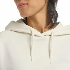 Jack Wolfskin Camping<· ESSENTIAL HOODIE W cotton white