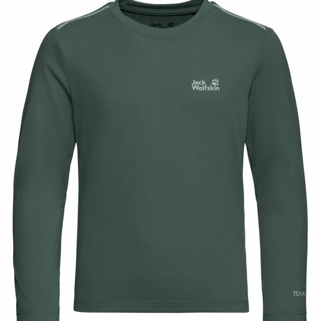 Jack Wolfskin Shirts<· FLARE LS T K sago palm