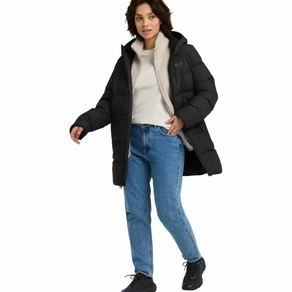 Jack Wolfskin Winterjacken<· FROZEN PALACE LONG JKT W RDS black