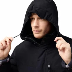 Jack Wolfskin Mäntel<· GLETSCHERSEE PARKA M black