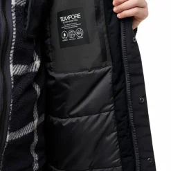 Jack Wolfskin Mäntel<· GLETSCHERSEE PARKA M black