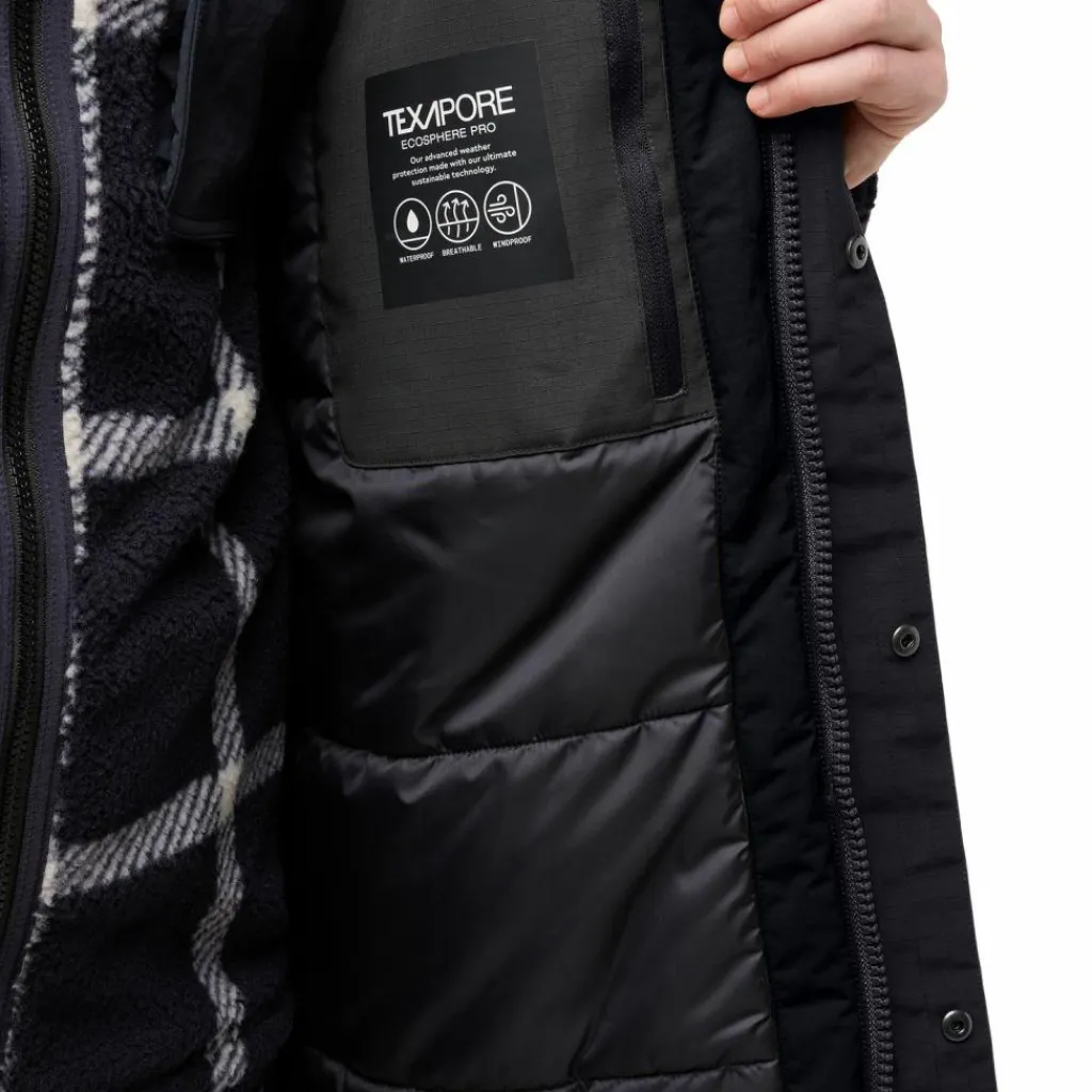 Jack Wolfskin Mäntel<· GLETSCHERSEE PARKA M black