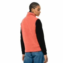 Jack Wolfskin Camping<· HIGH CURL VEST W warm amber