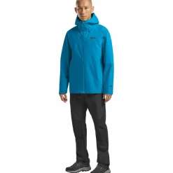 Jack Wolfskin Regenjacken<· HIGHEST PEAK 3L JKT M aurora blue