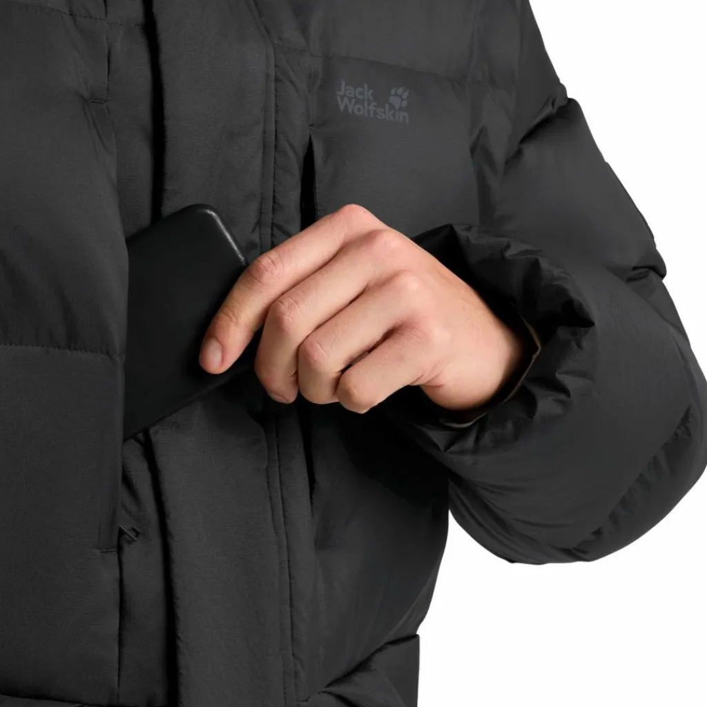 Jack Wolfskin Winterjacken|Mäntel<· ICY HILL COAT M RDS black