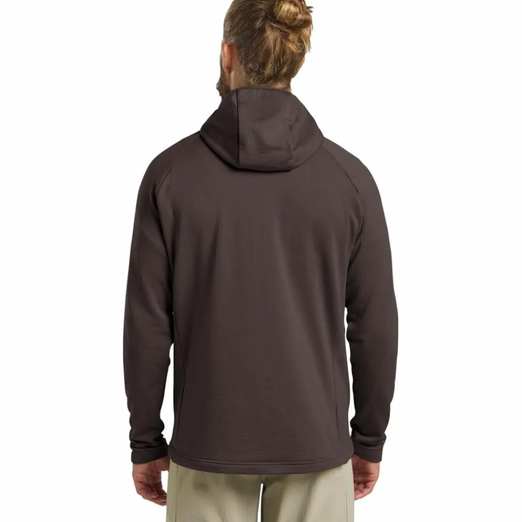 Jack Wolfskin Fleecejacken<· KOLBENBERG HOODED FZ M peat